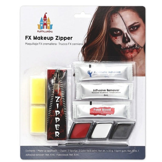 Kit de Maquilhagem Zombie Fecho Éclair