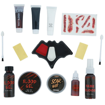 Kit Maquilhagem de Zombie Sinistro