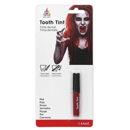 Laca Dental de cor Vermelha