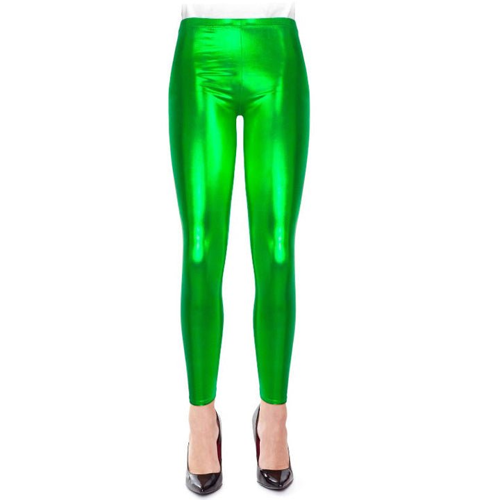 Leggings Verde Metálica