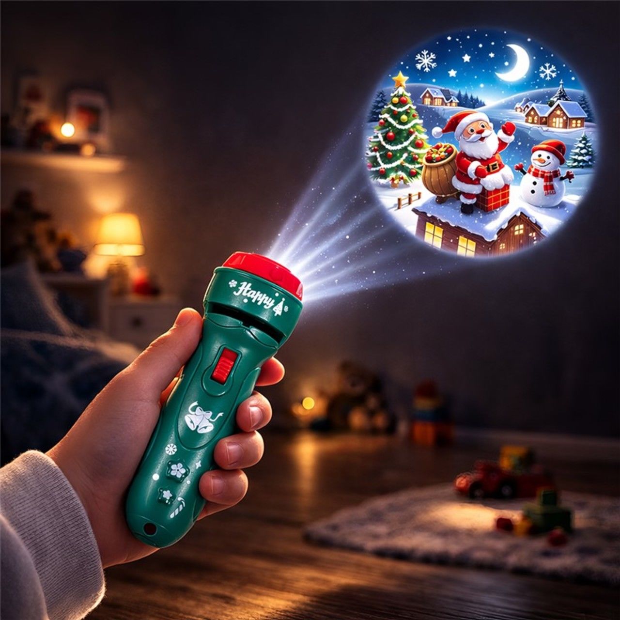 Lanterna Projetor de Natal