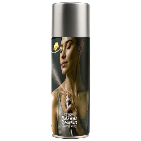 Maquilhagem em Spray Prata