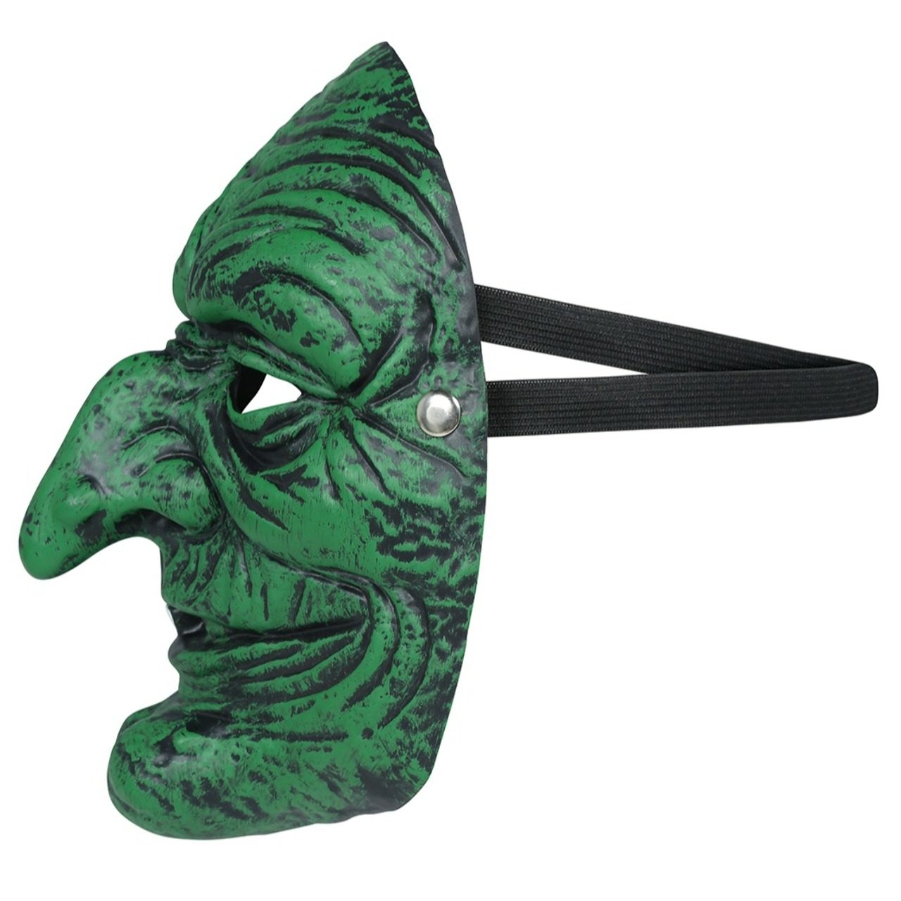 Máscara de Bruxa Verde