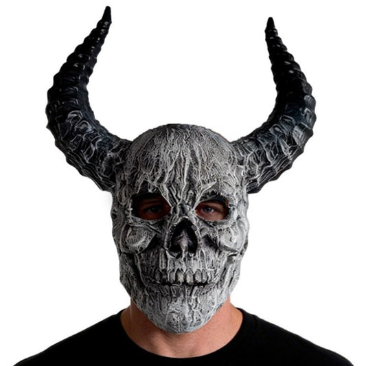 Máscara de Caveira com Chifres