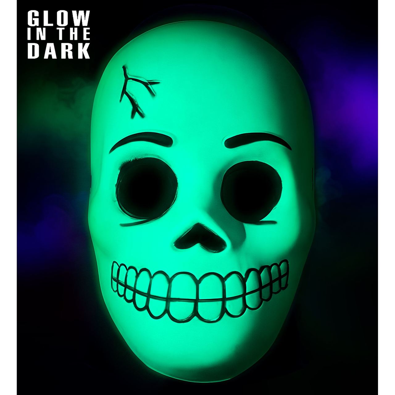 Máscara de Esqueleto Glow
