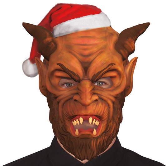 Máscara Demónio Krampus Eco de Látex 