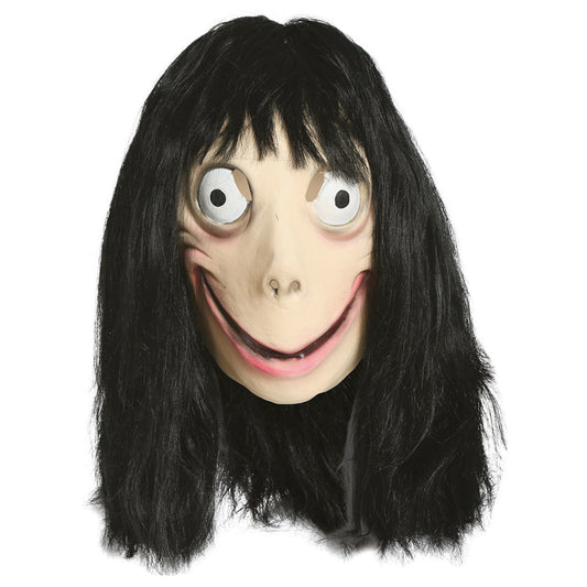 Máscara de látex de Menina Momo Creepypasta
