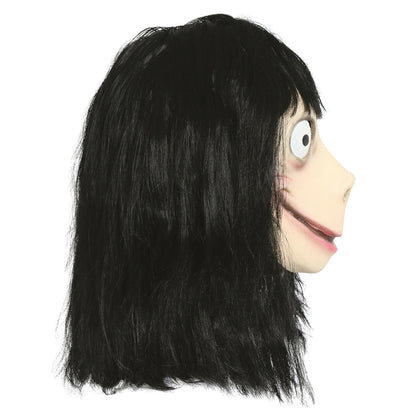 Máscara de látex de Menina Momo Creepypasta
