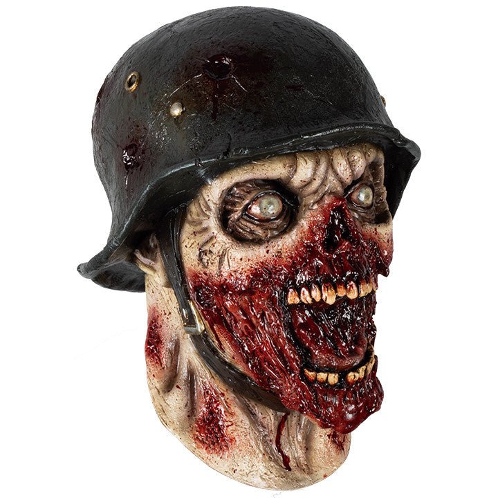 Máscara de Látex de Soldado Zombie 1945