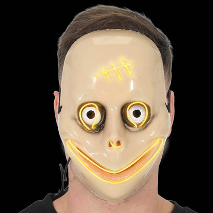 Máscara de Momo Creepypasta Luminescente