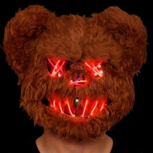Máscara de Urso Assassino Luminoso