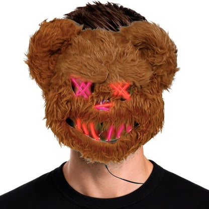 Máscara de Urso Assassino Luminoso