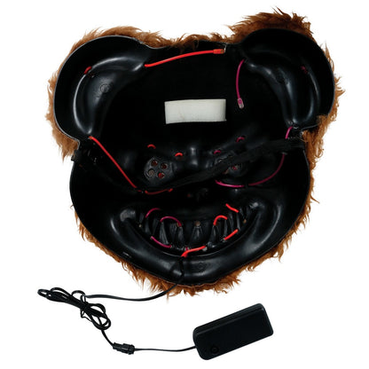 Máscara de Urso Assassino Luminoso
