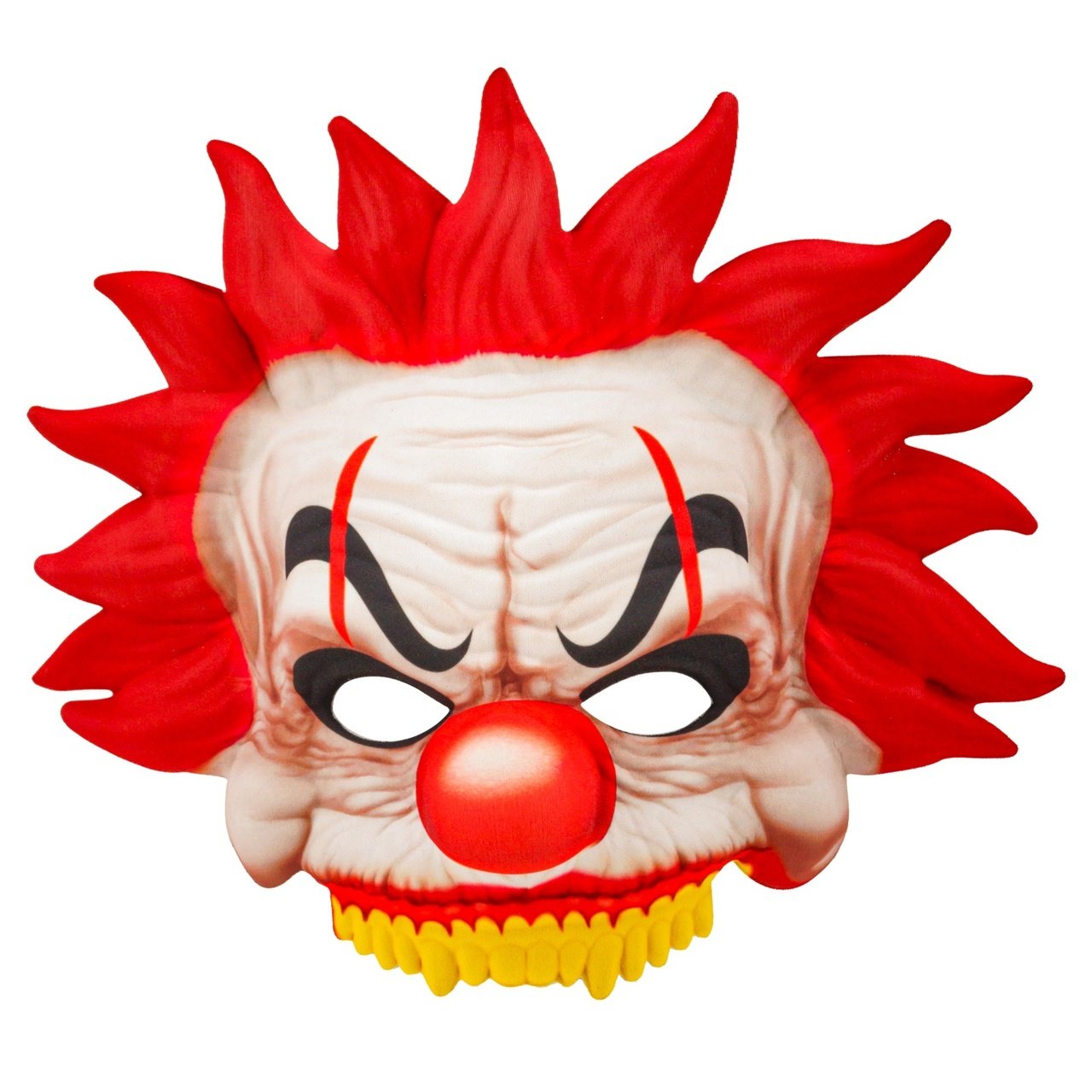 Meia Máscara de Palhaço McDonald.