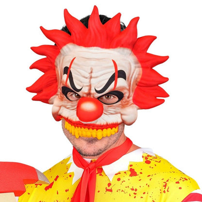 Meia Máscara de Palhaço McDonald.