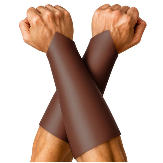 Pulseiras de Gladiador Romano Castanho