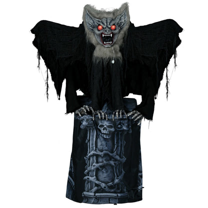 Morcego sobre Lápide