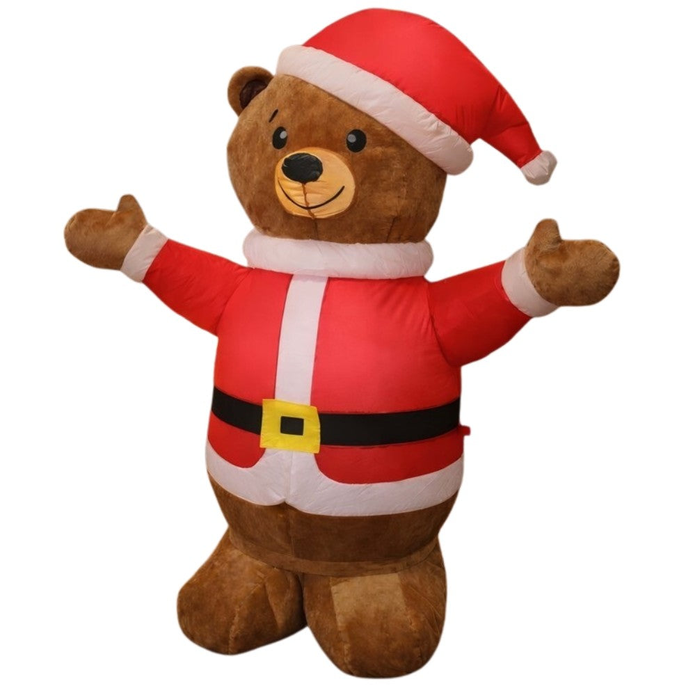 Urso de Natal Insuflável