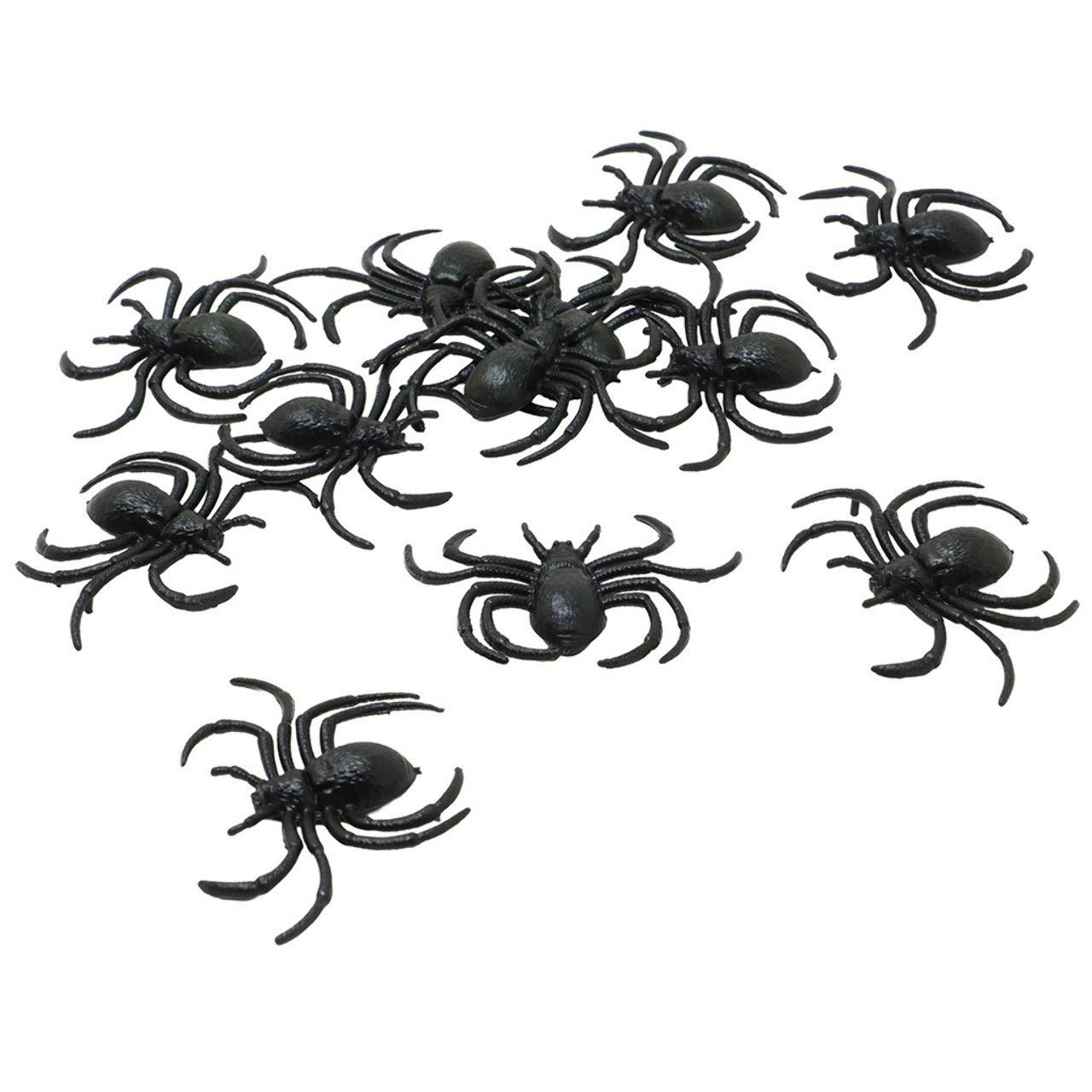 Pack de 12 Aranhas Pretas