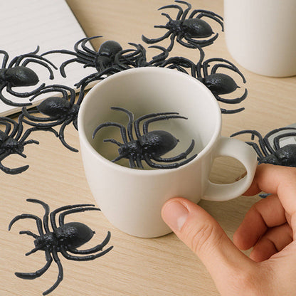 Pack de 12 Aranhas Pretas