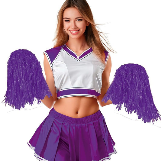 Pack de 2 Pompoms Violetas 80gr