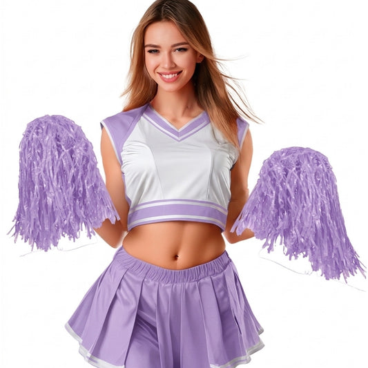 Pack de 2 Pompoms Violetas 80gr