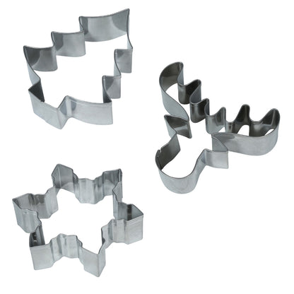 Pack de 3 Moldes Metálicos para Bolachas de Natal
