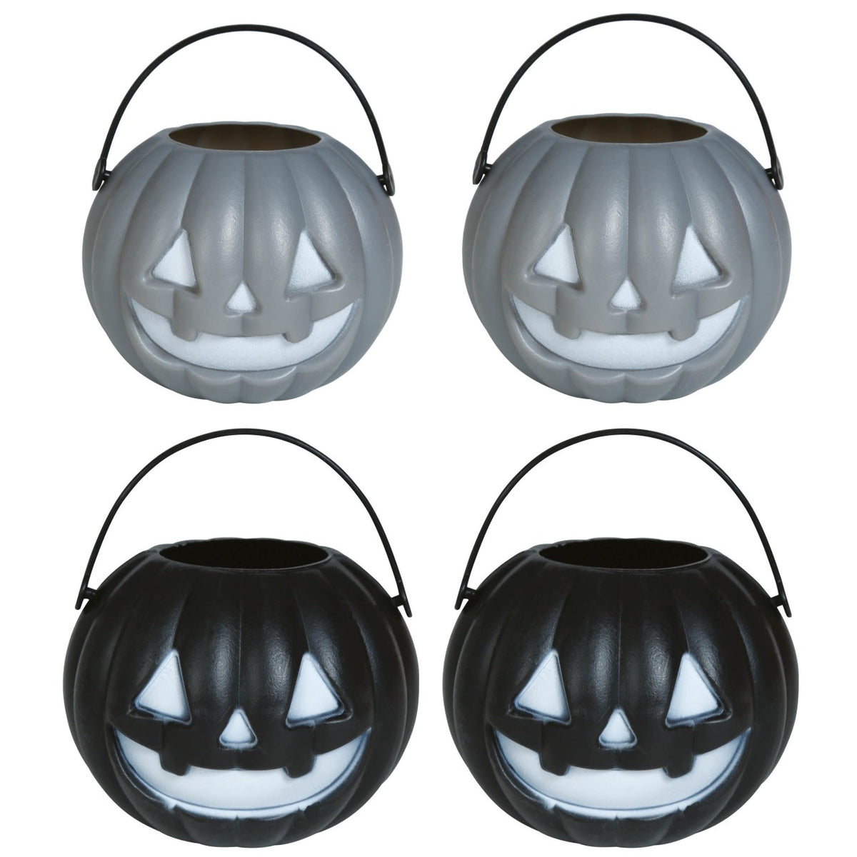 Pack 4 Mini Cubos de Abóboras