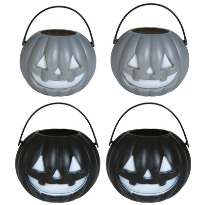 Pack 4 Mini Cubos de Abóboras