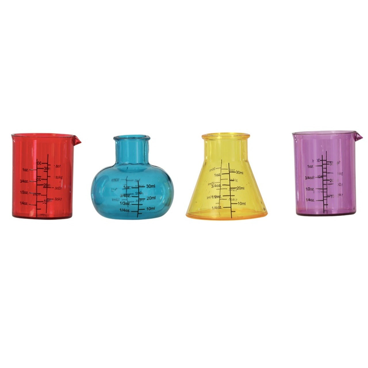 Pack de 4 Tubos de Laboratório