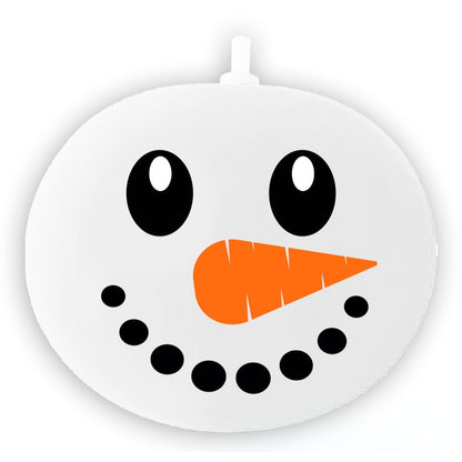 Pack de 5 Balões de látex Boneco de Neve