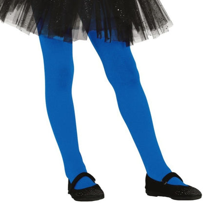Meia-calça Azul Clásica infantil