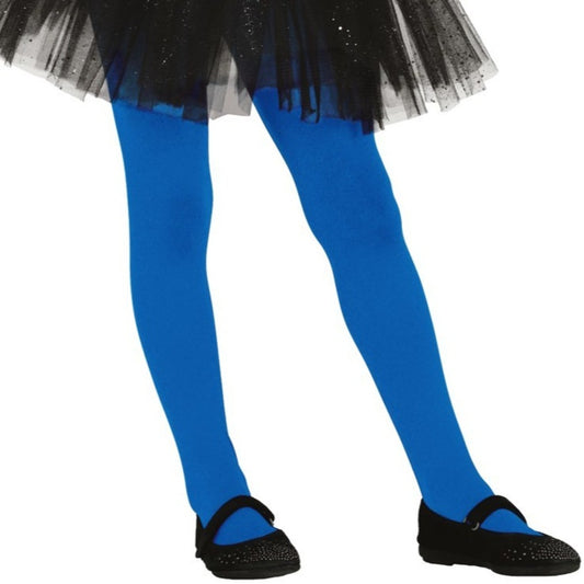 Meia-calça Azul Clásica infantil