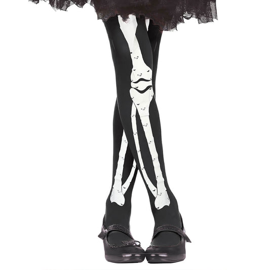 Collants de Esqueleto Básico infantil