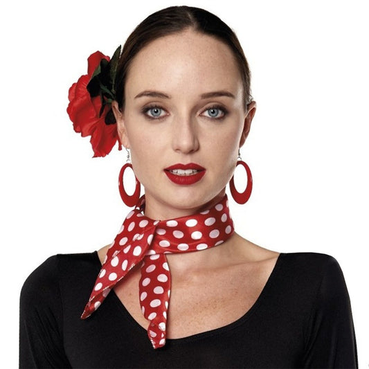 Lenço de Flamenca Vermelho