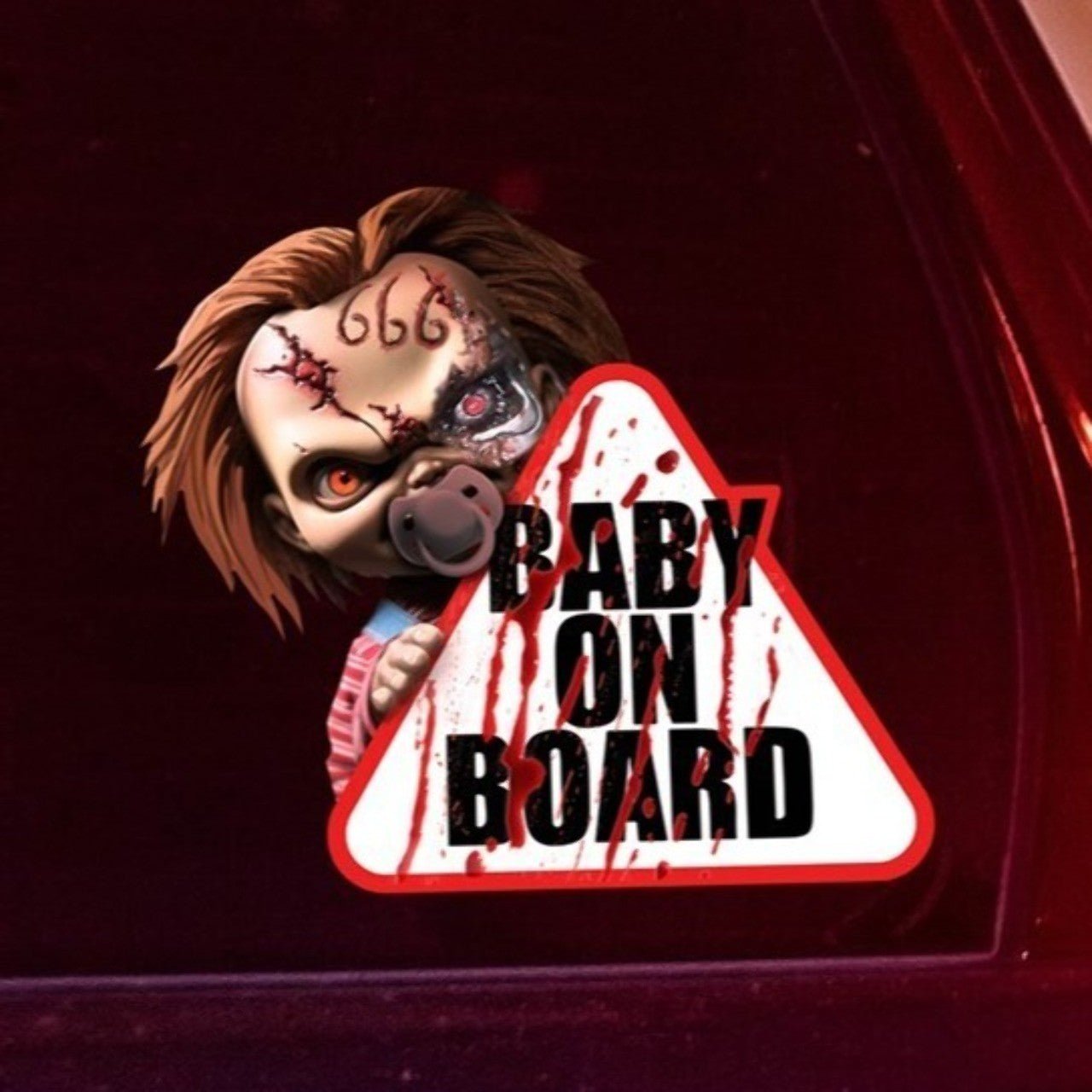 Adesivo Bebê a Bordo Chucky