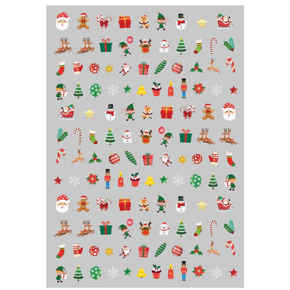 Autocolantes para Unhas de Natal