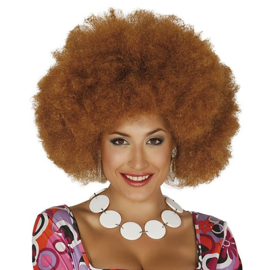 Peluca Afro Castaña
Peruca Afro Castanha