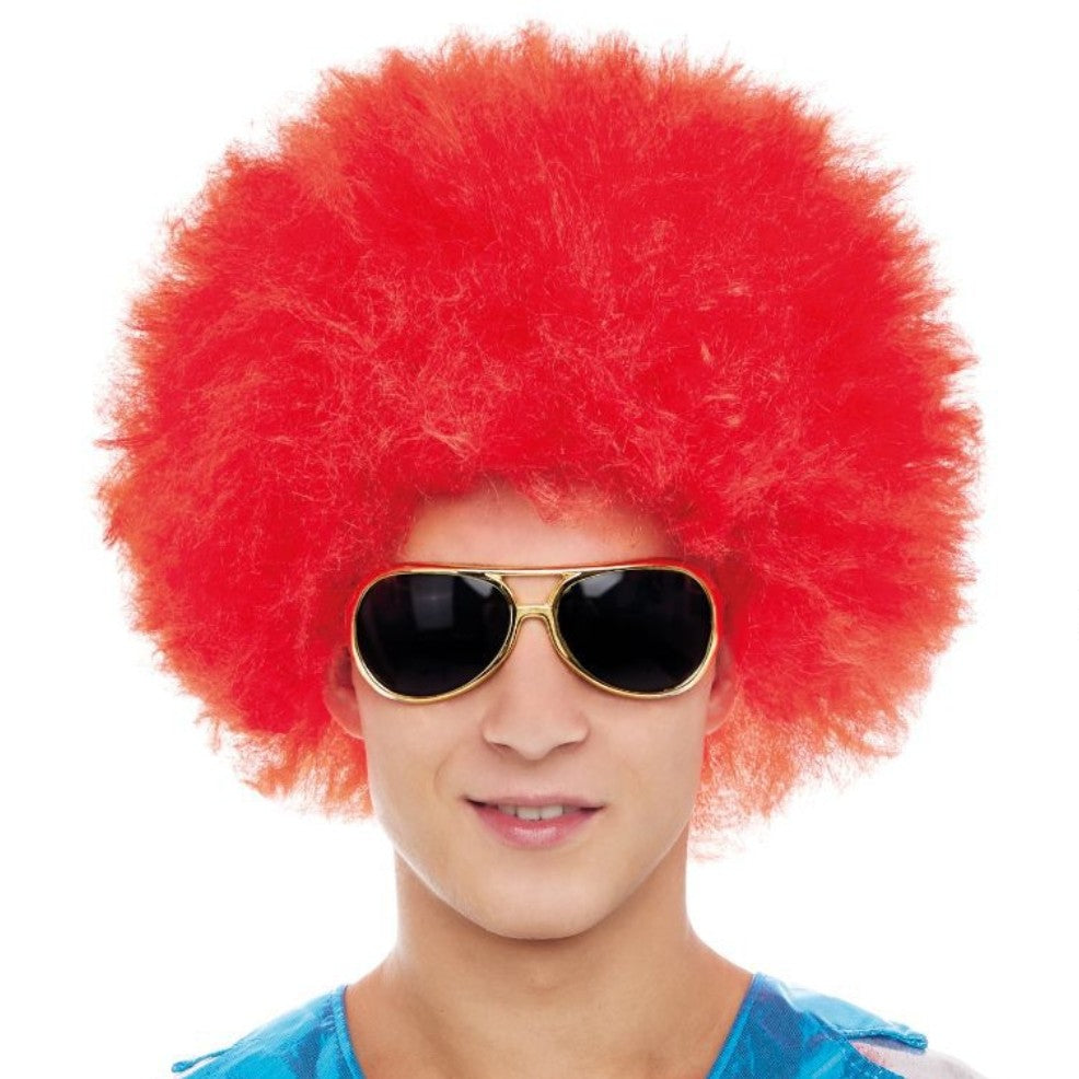 Peruca Afro Vermelha