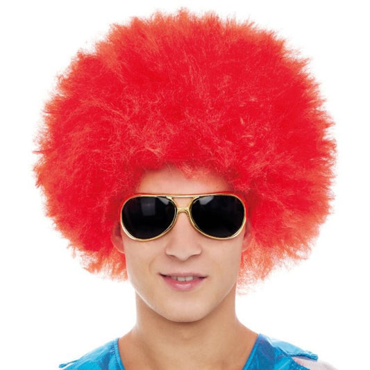 Peruca Afro Vermelha