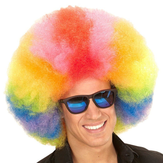 Peruca Afro Multicolor Super