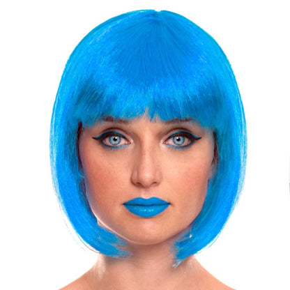 Peruca Azul Bob 