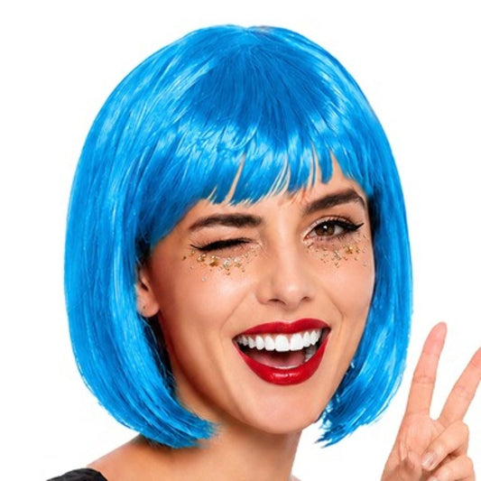 Peruca Azul Bob 