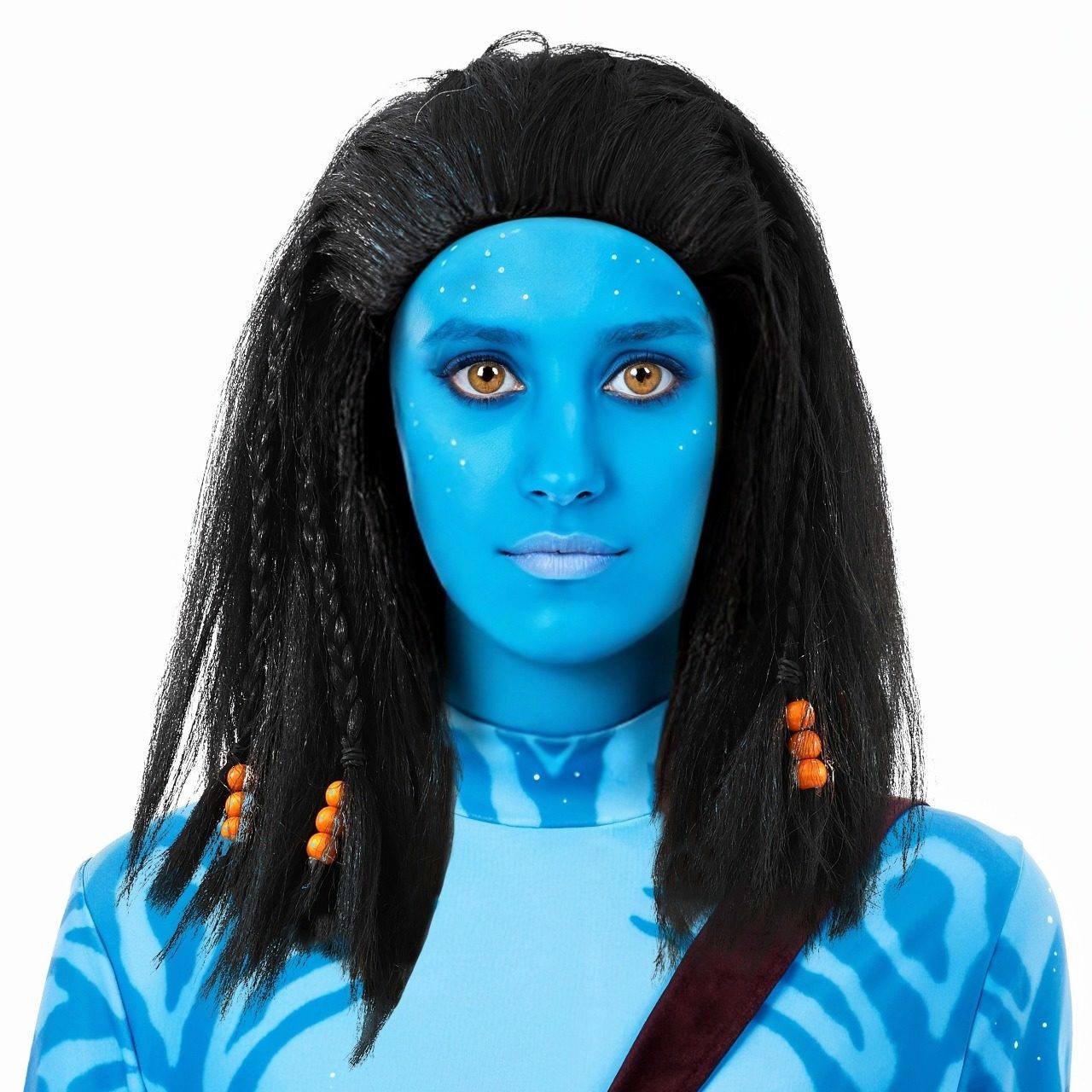 Peruca de Guerreira Avatar