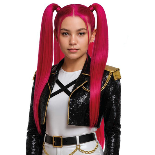 Peruca de Guerreira K-Pop Mira
