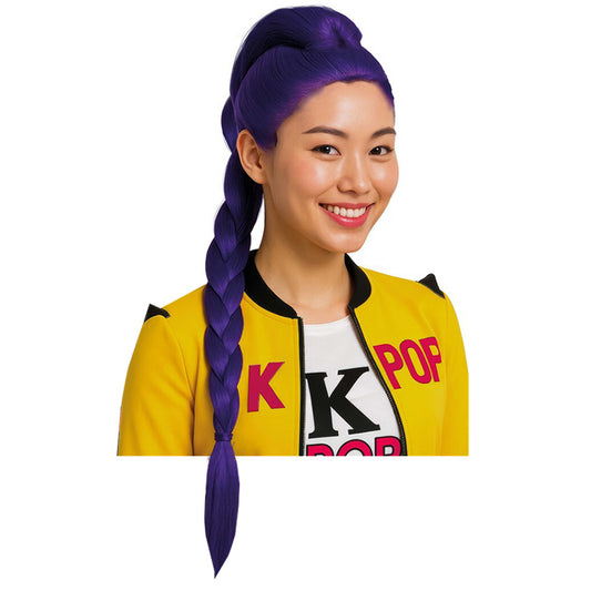 Peruca Guerrera K-Pop Rumi