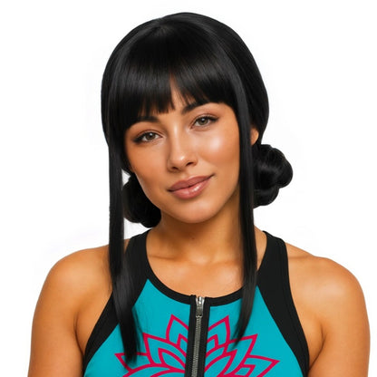 Peluca de Guerrera K-Pop Zoey Huntrix
Peruca de Guerreira K-Pop Zoey Huntrix