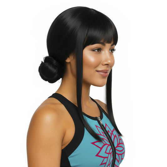 Peluca de Guerrera K-Pop Zoey Huntrix
Peruca de Guerreira K-Pop Zoey Huntrix