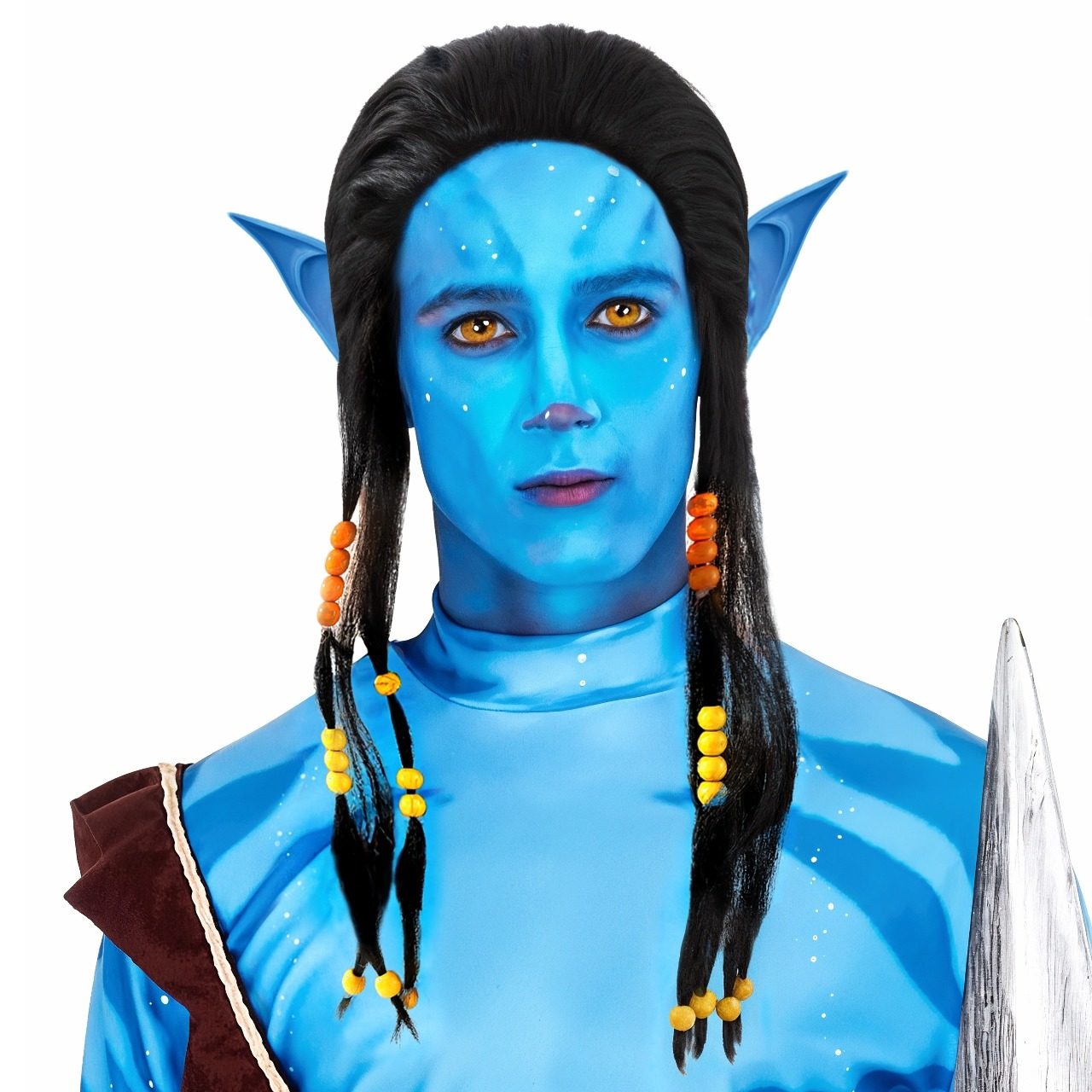 Peruca de Guerreiro Avatar