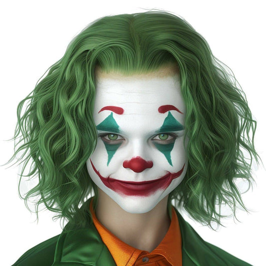 Peruca de Joker infantil